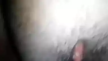 Desi wife with wet hairy pussy being anal fucked