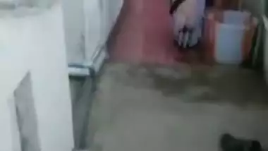 Flashing to neighbor desi aunty