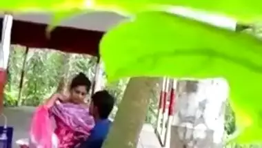 Pervert patiently waits for the Desi couple to do some porn things