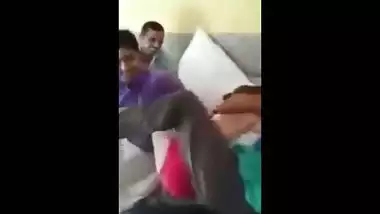 Office boss brings a sexy call girl to have groups sex with his team