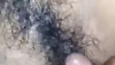 Desi Bhabhi with hairy pussy has quick sex in the missionary XXX pose