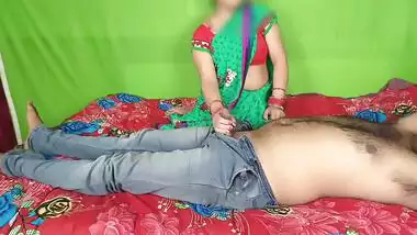 As soon as the milf went to the office, the...