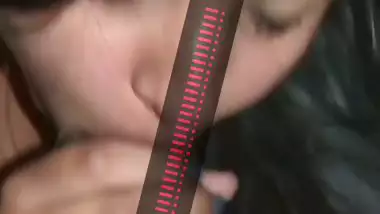 Saputara Gujarati girl sucking big dick of boyfriend